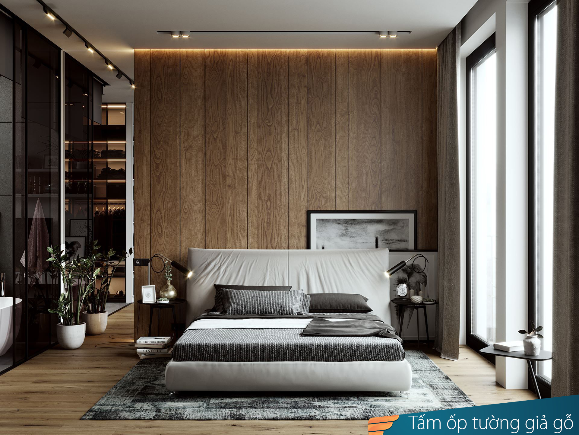 Mách bạn tấm nhựa giả gỗ ốp tường chống ẩm mốc hoàn hảo 